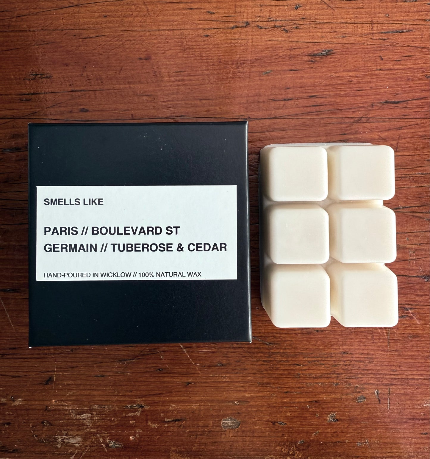 Smells Like Diptyque Saint Germain inspired scented Luxury wax melts - 100% natural hand-poured soy wax melts - Made in Wicklow Ireland