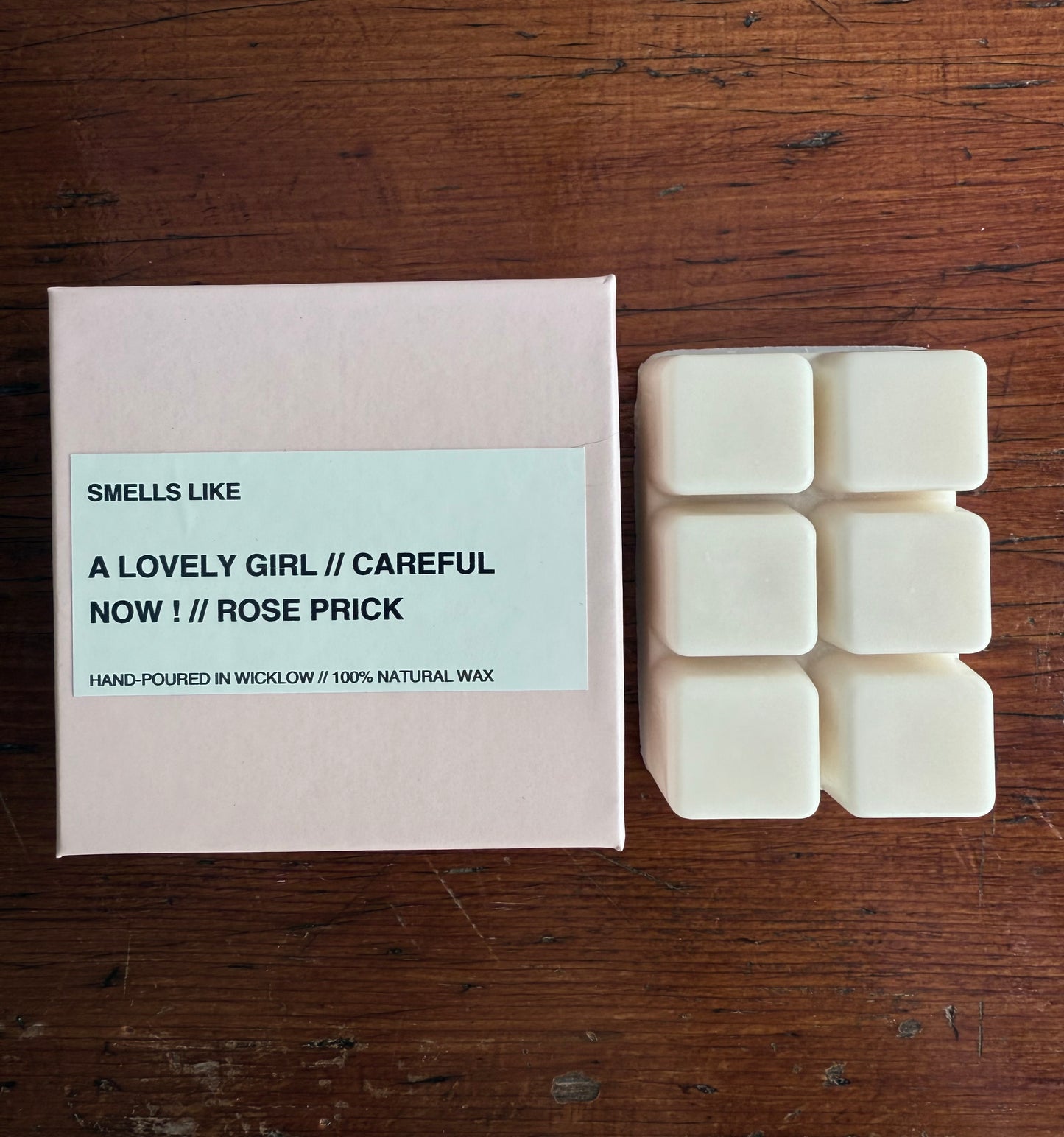 Smells Like Tom Ford Rose Prick Inspired Luxury wax melts - 100% natural hand-poured soy wax melts - Made in Wicklow Ireland