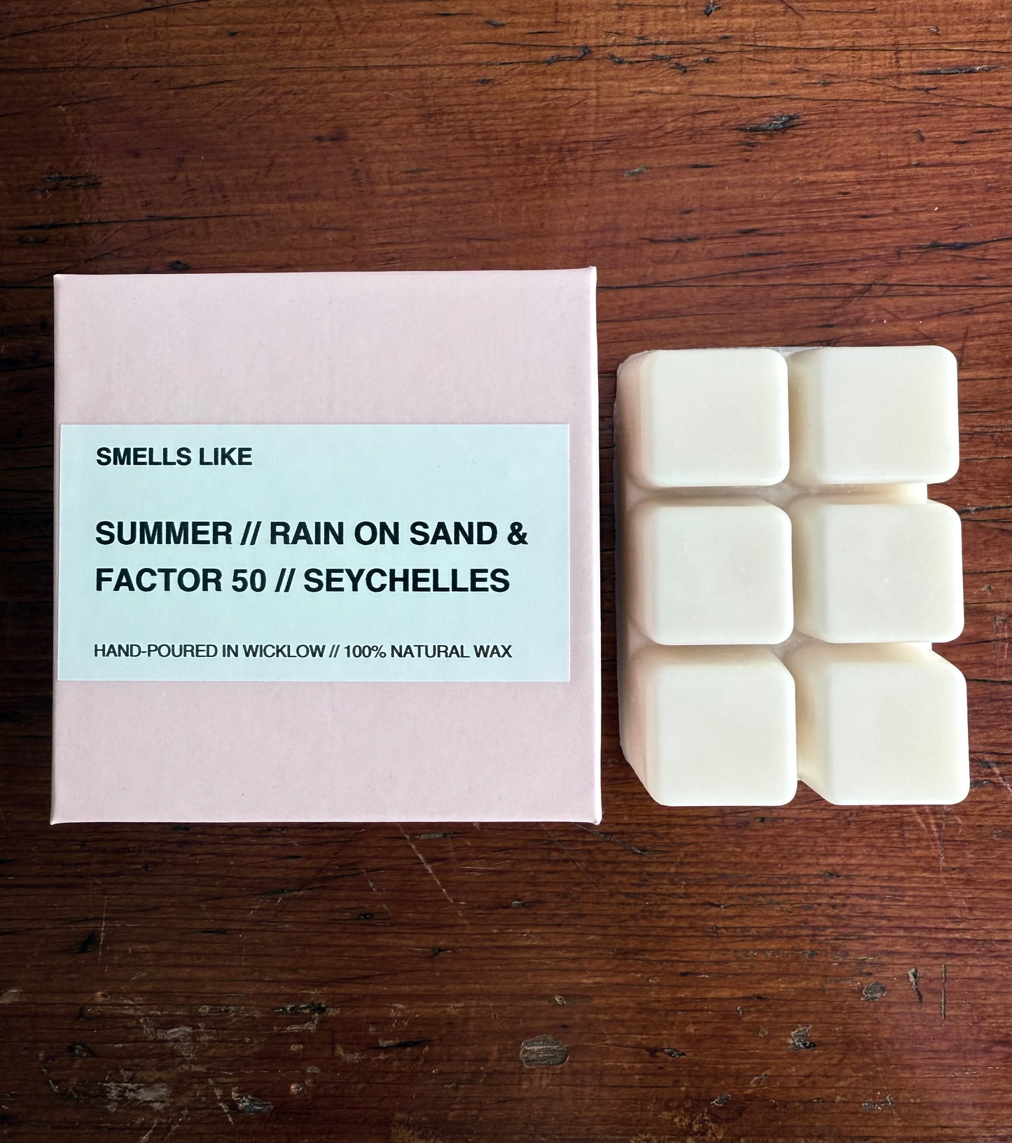 Smells Like The White Company Seychelles inspired scented Luxury wax melts - 100% natural hand-poured soy wax melts - Made in Wicklow Ireland