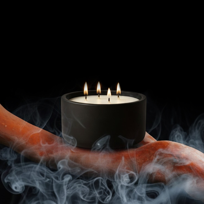 SANTAL 26 // 390G LARGE 4 WICK CERAMIC CANDLE