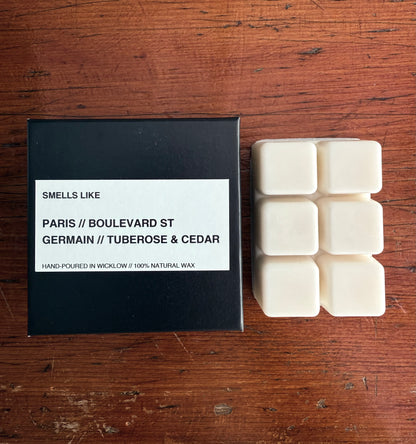 Smells Like Diptyque Saint Germain inspired scented Luxury wax melts - 100% natural hand-poured soy wax melts - Made in Wicklow Ireland