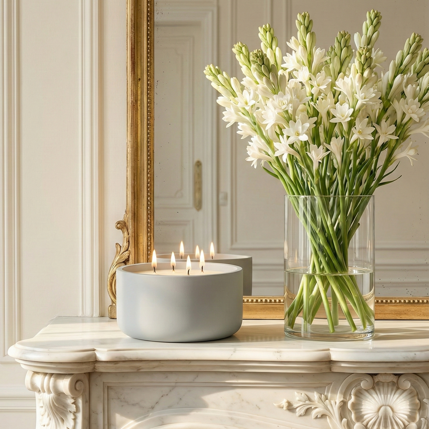 34 BOULEVARD SAINT-GERMAIN // 390G LARGE 4 WICK CERAMIC CANDLE