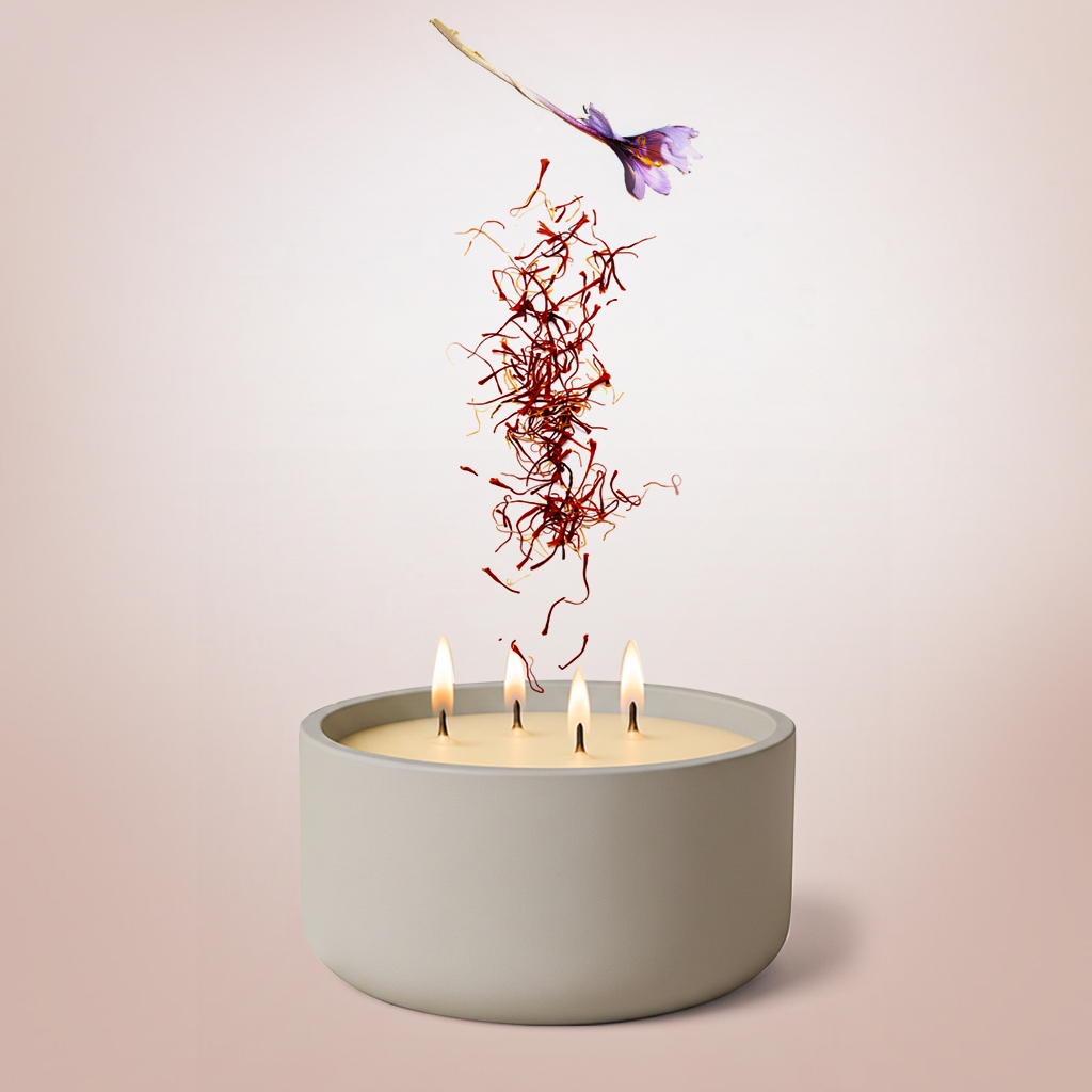 BACCARAT ROUGE // 390G LARGE 4 WICK CERAMIC CANDLE