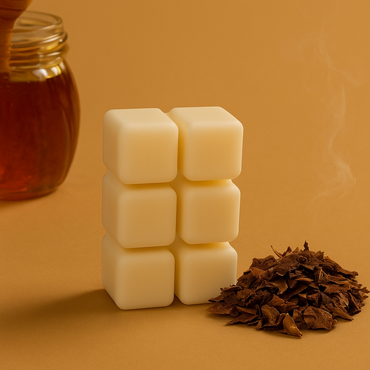 Smells Like Dark Honey & tobacco scented Luxury wax melts - 100% natural hand-poured soy wax melts - Made in Wicklow Ireland